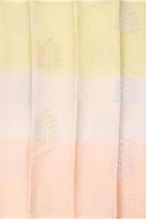 Mysore Silk Saree In Multicolor With Stripes Design