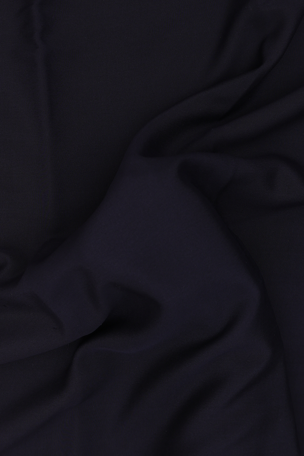 Mysore Silk Saree In Black With Zari Border