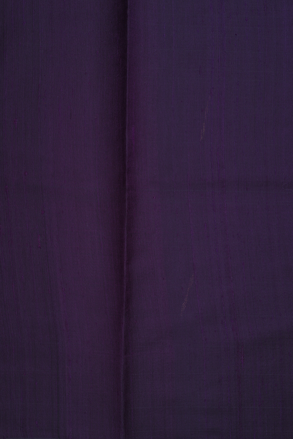 Jute Saree In Deep Purple With Malli Moggu Buttas