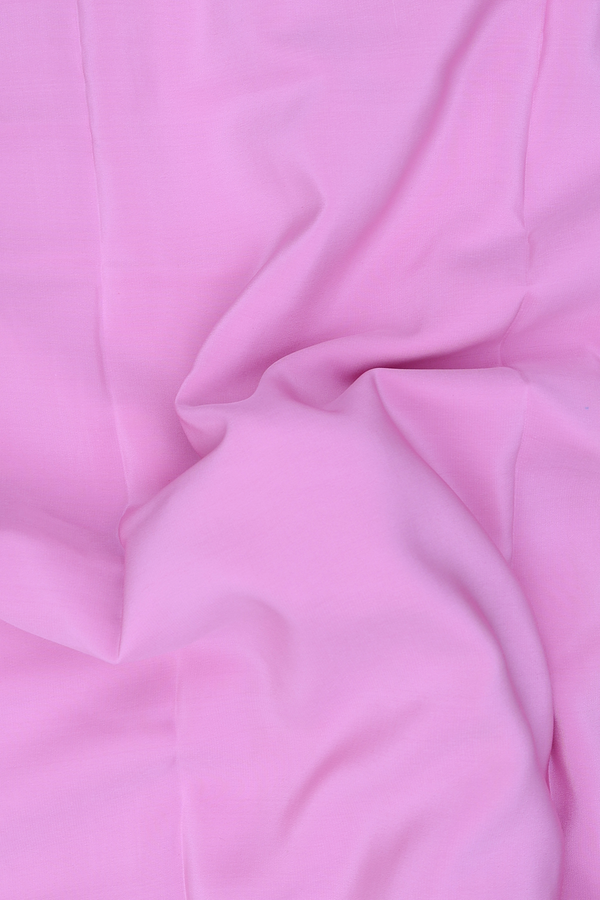 Mysore Silk Saree In Light Pink With Contrast Border