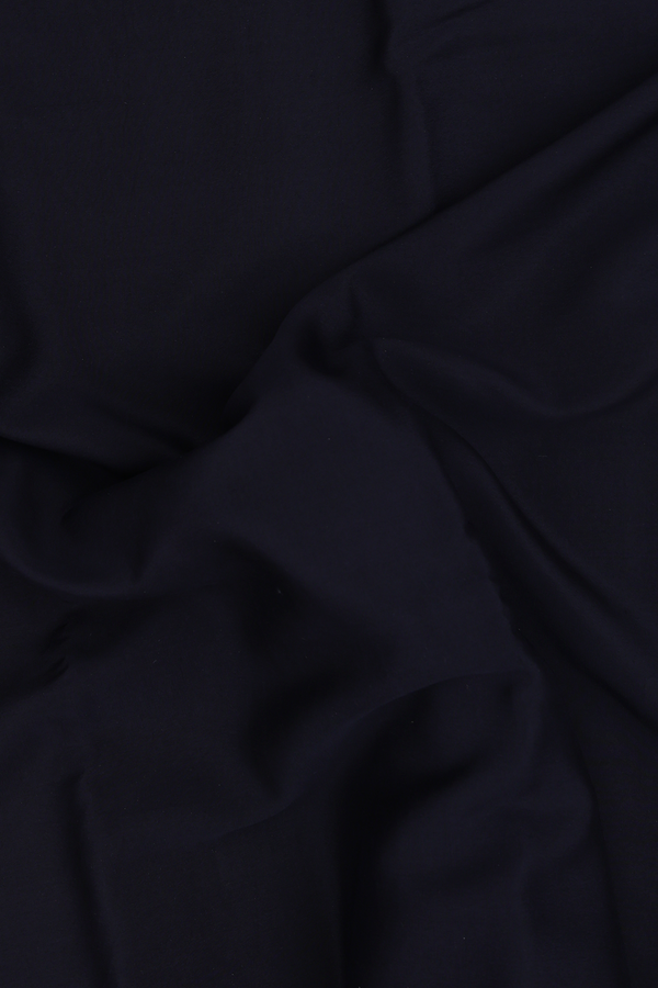 Mysore Silk Saree In Black With Paisley Border