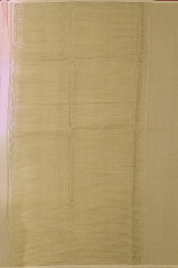 Mysore Silk Saree In Multicolor With Stripes Design