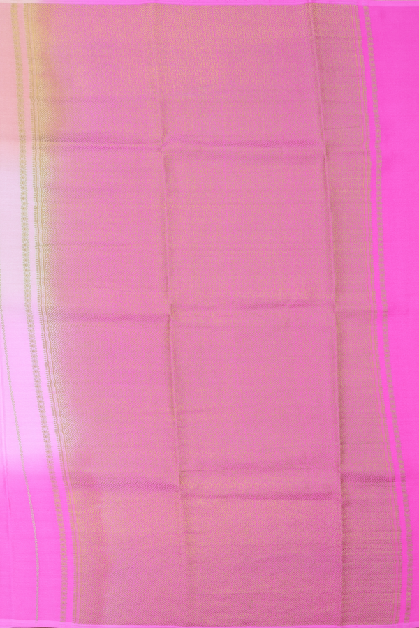 Mysore Silk Saree In Multicolor With Stripes Design