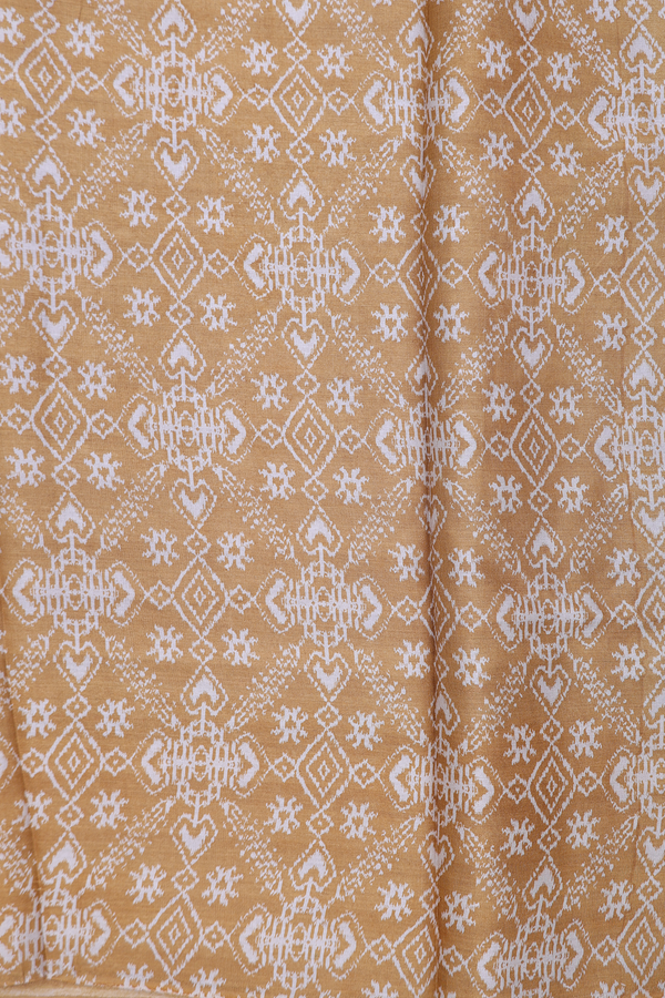 Tussar Silk Saree In Light Purple With Threadwork Buttas