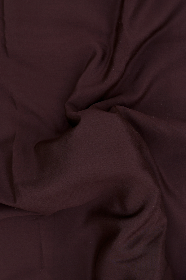 Mysore Silk Saree In Coffee Brown With Zari Border