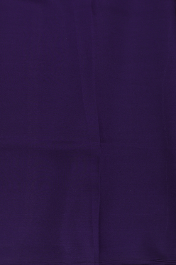 Mysore Silk Saree In Magenta With Contrast Border