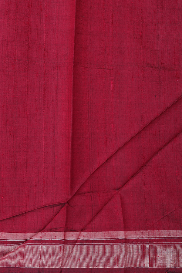 Jute Saree In Green With Zari Buttas