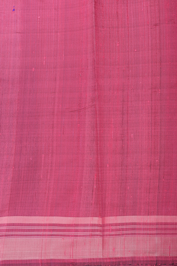 Jute Saree In Royal Blue With Zari Buttas