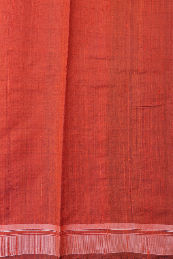 Jute Saree In Deep Purple With Zari Buttas