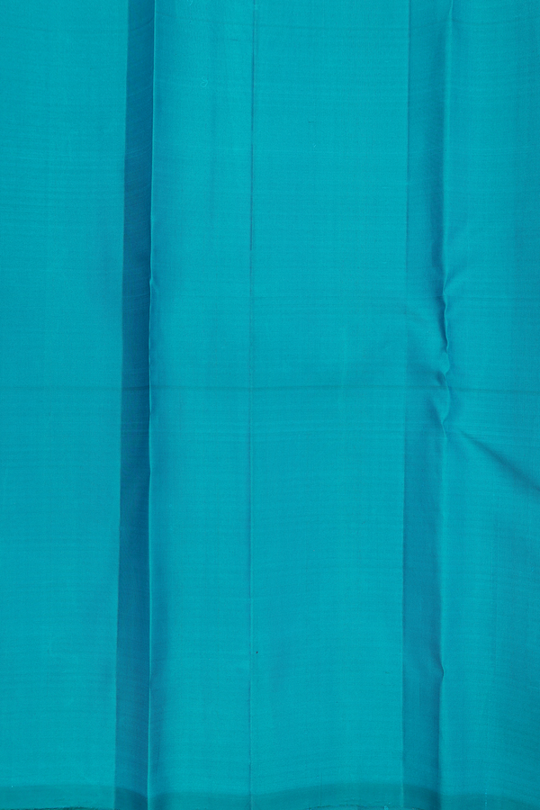 Kanchipuram Silk Saree In Pink And Orange With Stripes Design