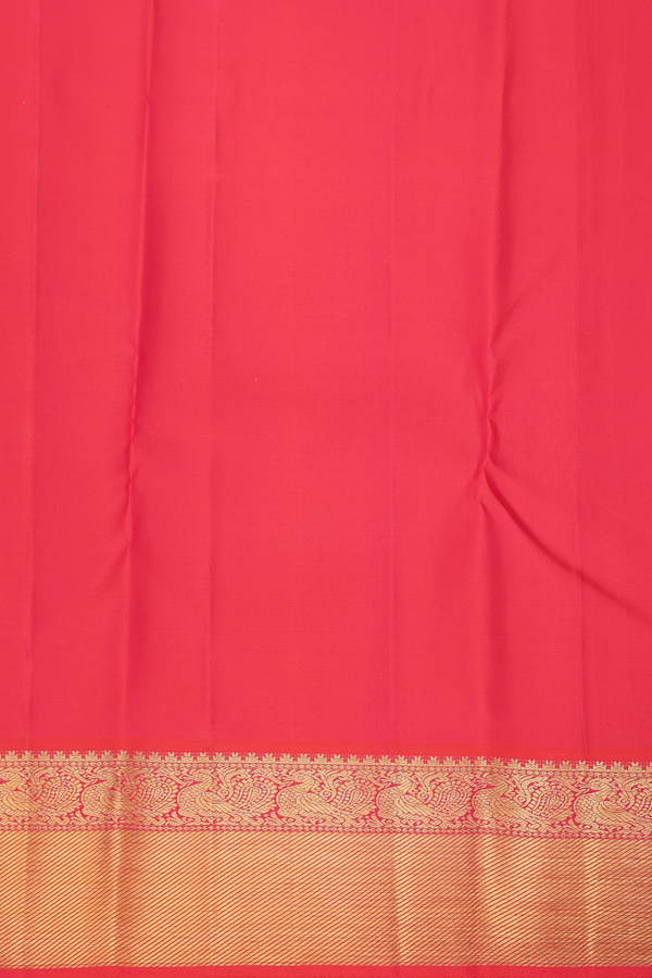 Kanchipuram Silk Saree In Pastel Purple With Paisley Buttas
