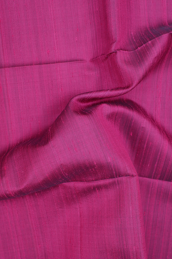 Raw Silk Saree In Purple With Iruthalai Pakshi Pallu