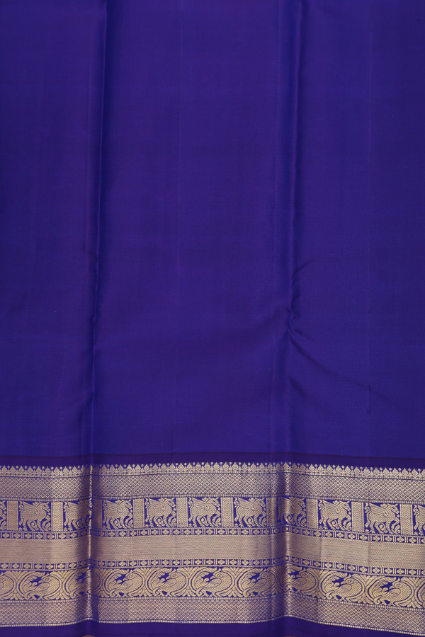 Kanchipuram Silk Saree Yellow With Iruthalai Pakshi Design