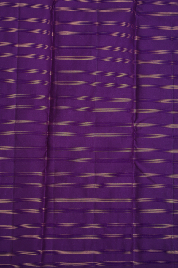 Kanchipuram Silk Saree In Aqua Green With Checks Design