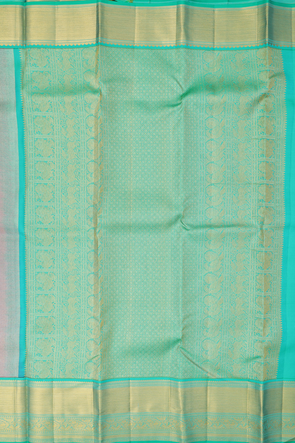 Kanchipuram Silk Saree In Dark Pink With Brocade Design