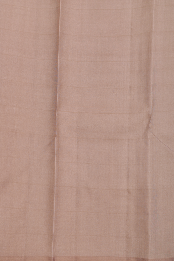 Kanchipuram Silk Saree In Seafoam Green With Checks Design