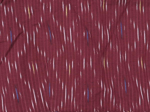 Printed Design Burgundy Red Cotton Readymade Blouse