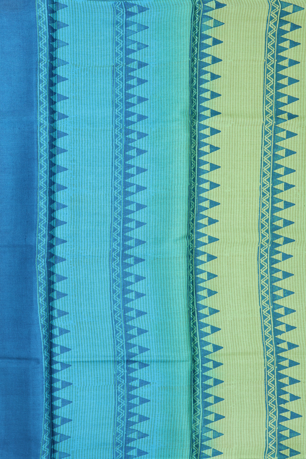 Tussar Silk Saree In Shades Of Yellow With Checks Design