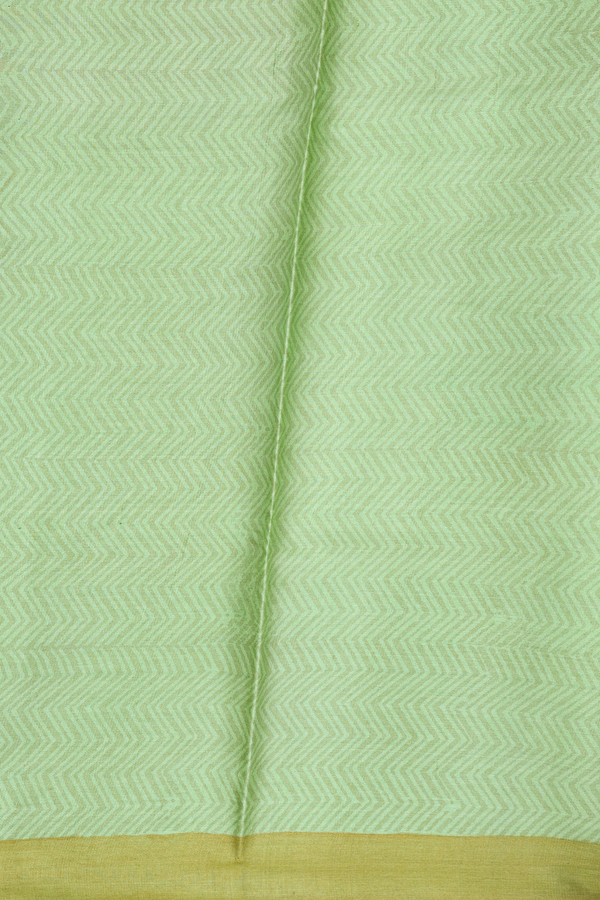 Tussar Silk Saree In Shades Of Yellow With Checks Design