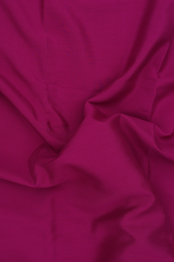 Mysore Silk Saree In Berry Purple With Contrast Border
