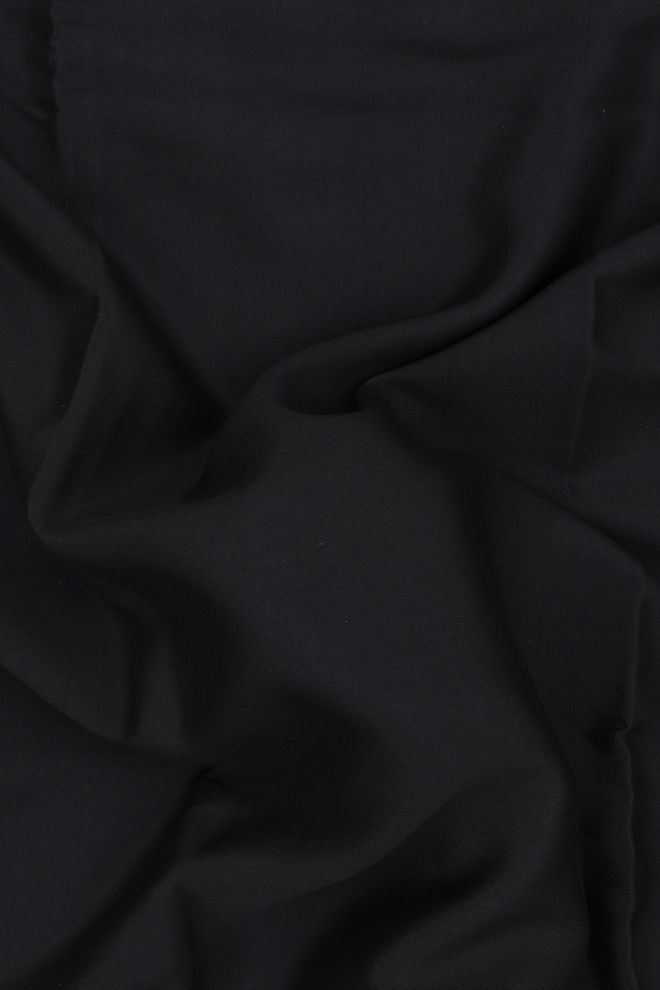 Mysore Silk Saree In Black With Contrast Border