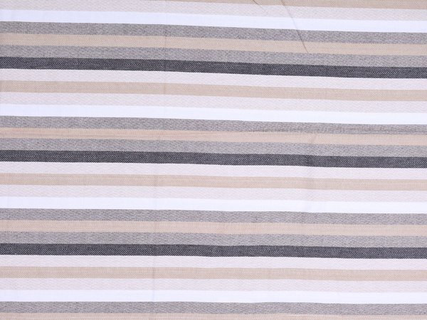 Stripes Design Multicolor Cotton Single Bedspread