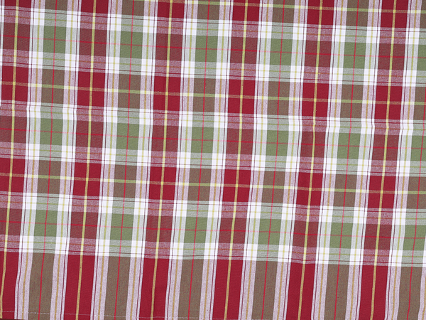 Checks Design Multicolor Cotton Single Bedspread