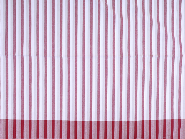 Stripes Design TriColor Cotton Single Bedspread