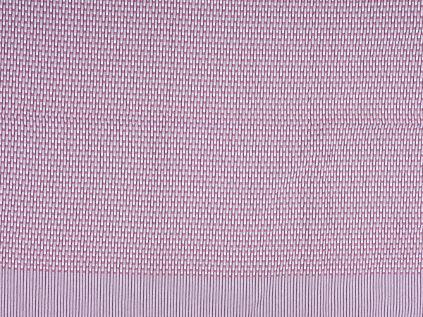 Checks Design Mulberry And White Cotton Single Bedspread