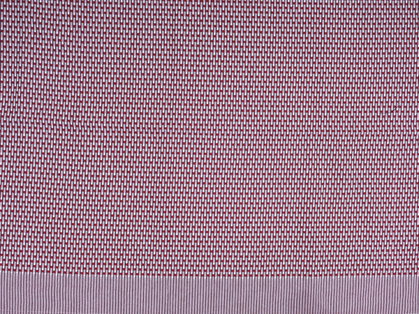 Allover Design Red And White Cotton Single Bedspread