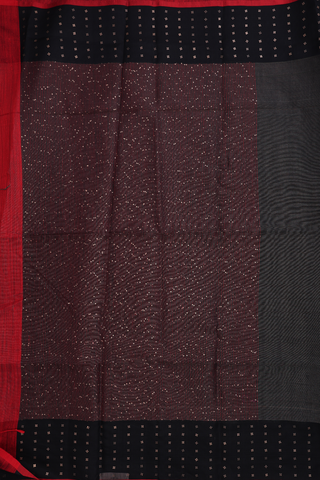 Bailu Silk Saree In Black With Zari Stripes Design