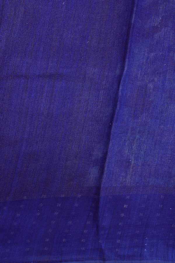 Bailu Silk Saree In Blue With Floral Printed Design