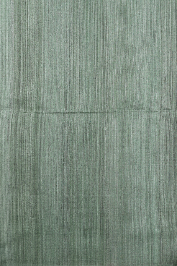 Bailu Silk Saree In Chalet Green With Chamki Work
