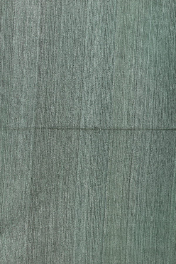 Bailu Silk Saree In Dusty Green With Chamki Work