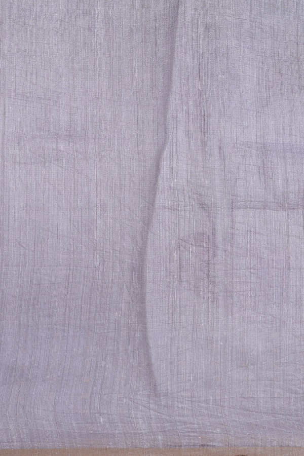 Bailu Silk Saree In Grey With Printed Design