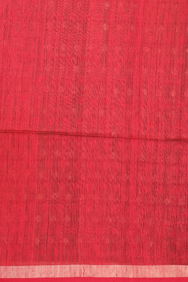 Bailu Silk Saree In Olive Green With Stripes Design