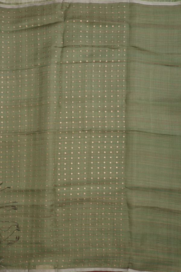 Bailu Silk Saree In Pastel Green With Light Weight