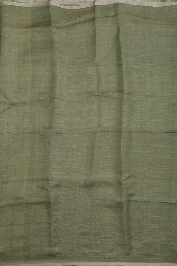 Bailu Silk Saree In Pastel Green With Light Weight