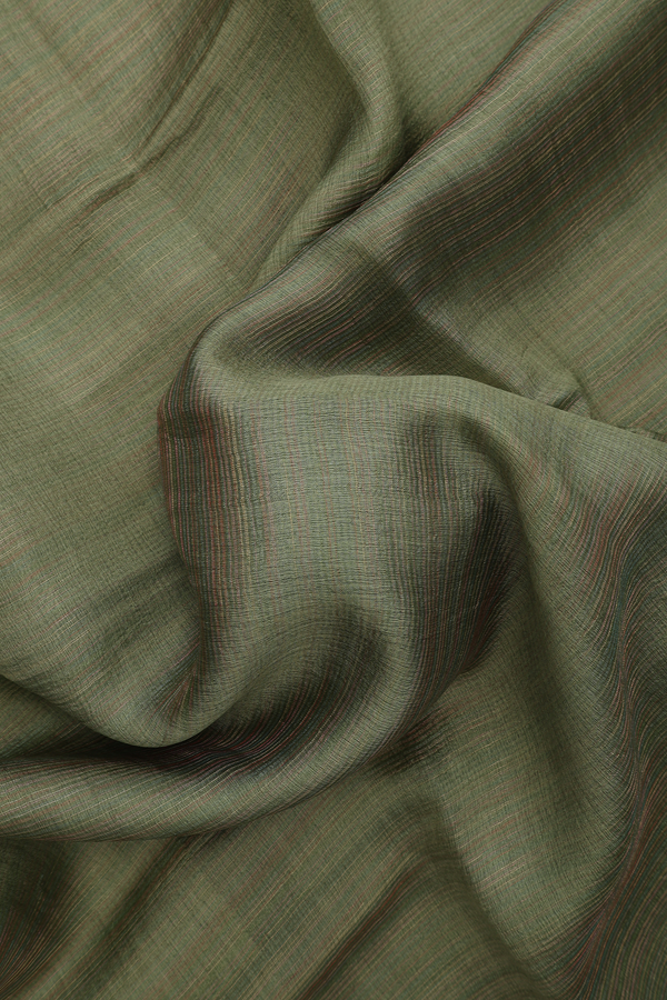 Bailu Silk Saree In Pastel Green With Light Weight