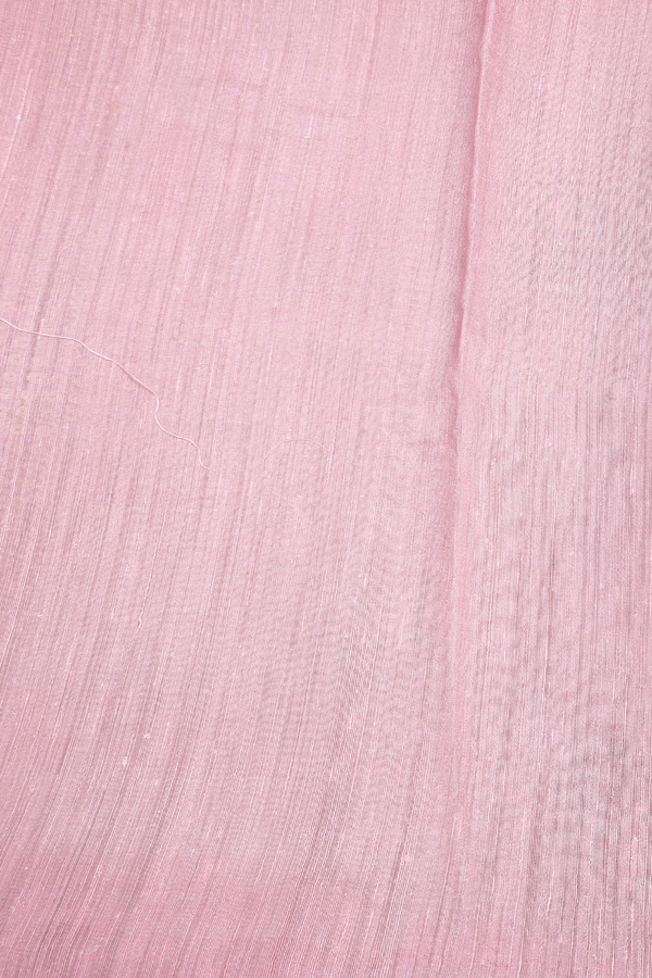 Bailu Silk Saree In Pink With Printed Design