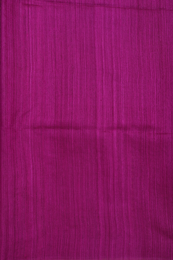 Bailu Silk Saree In Plum Purple With Chamki Work
