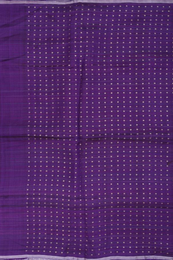 Bailu Silk Saree In Purple With Stripes Design