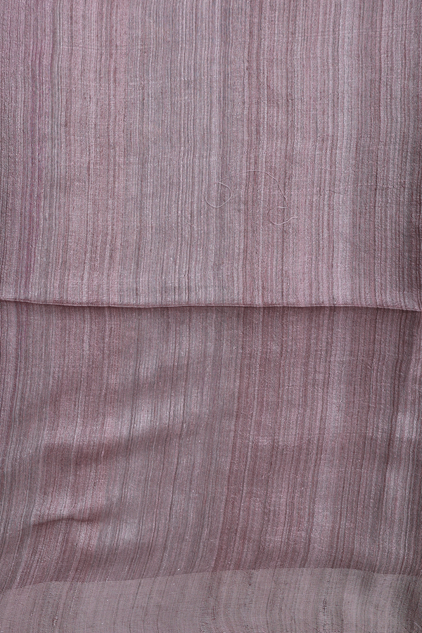 Bailu Silk Saree In Purple With Stripes Design