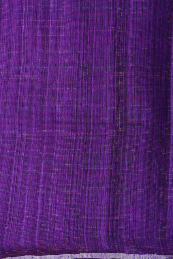 Bailu Silk Saree In Purple With Stripes Design