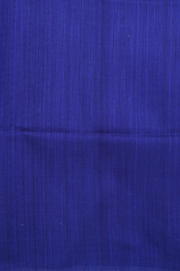 Bailu Silk Saree In Royal Blue With Chamki Work