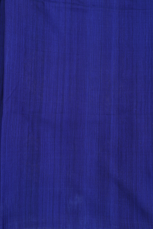 Bailu Silk Saree In Royal Blue With Self Stripes Design