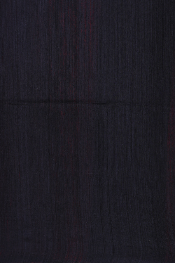 Bailu Silk Saree In Ruby Red With Temple Border