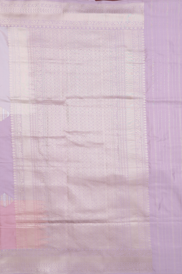 Banarasi Silk Saree In Multicolor With Zari Design