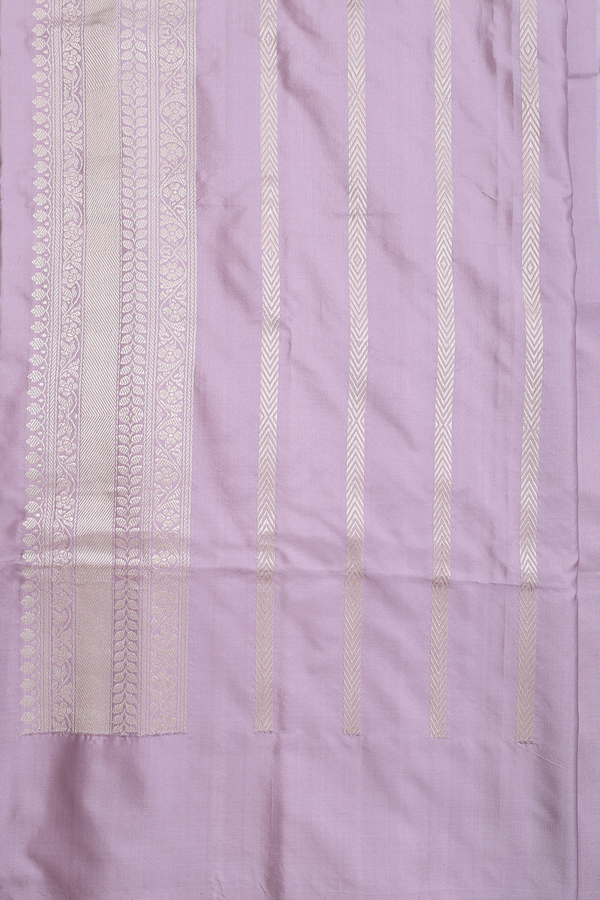 Banarasi Silk Saree In Multicolor With Zari Design