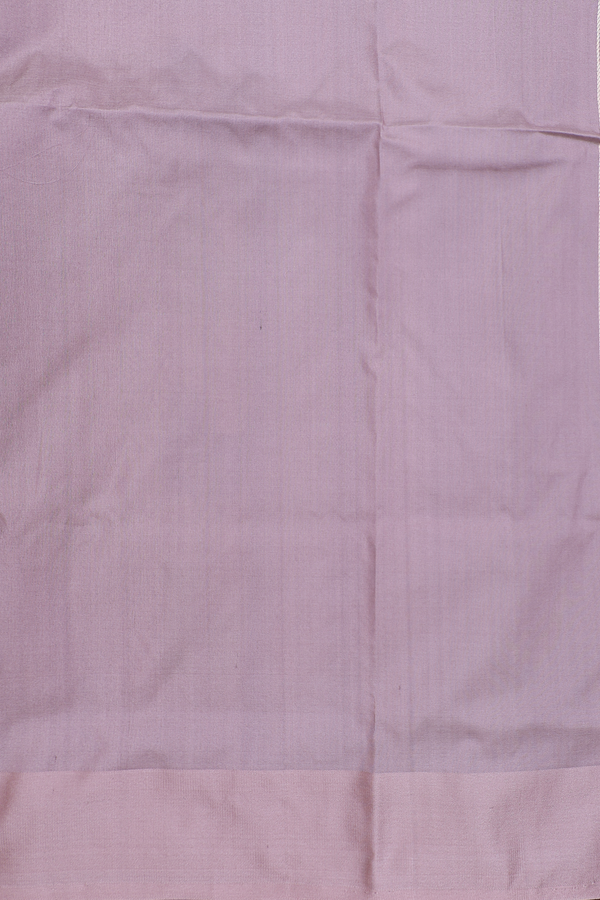 Banarasi Silk Saree In Pastel Green With Zari Buttas